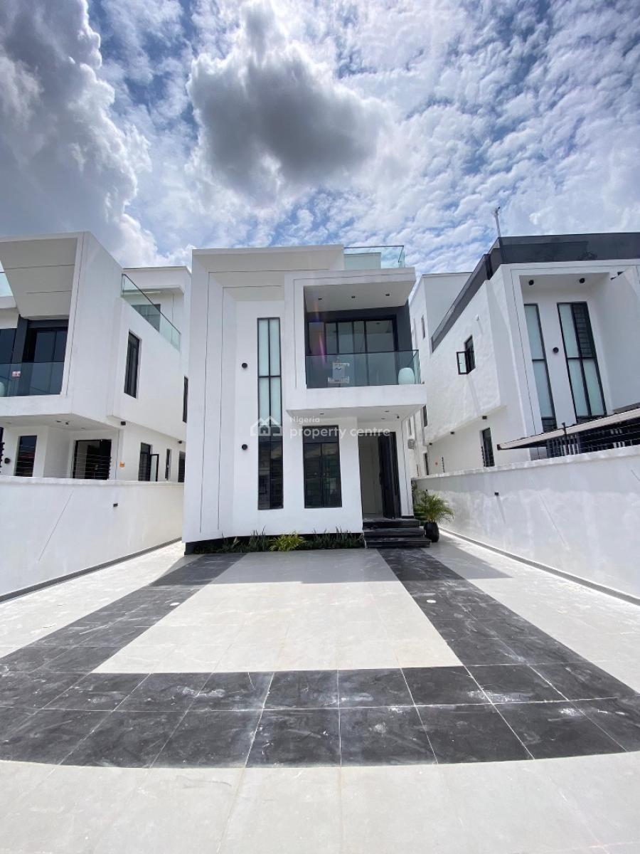 Newly Built 5 Bedroom Luxury Detached Smart House with Bq, Cinema &pool, Lekki Phase 1, Lekki, Lagos, Detached Duplex for Sale