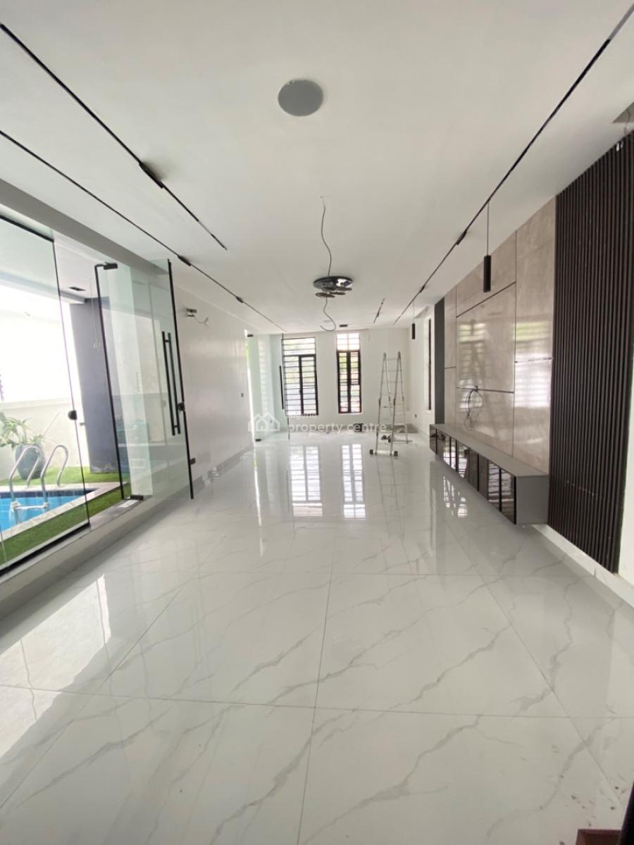 Newly Built 5 Bedroom Luxury Detached Smart House with Bq, Cinema &pool, Lekki Phase 1, Lekki, Lagos, Detached Duplex for Sale