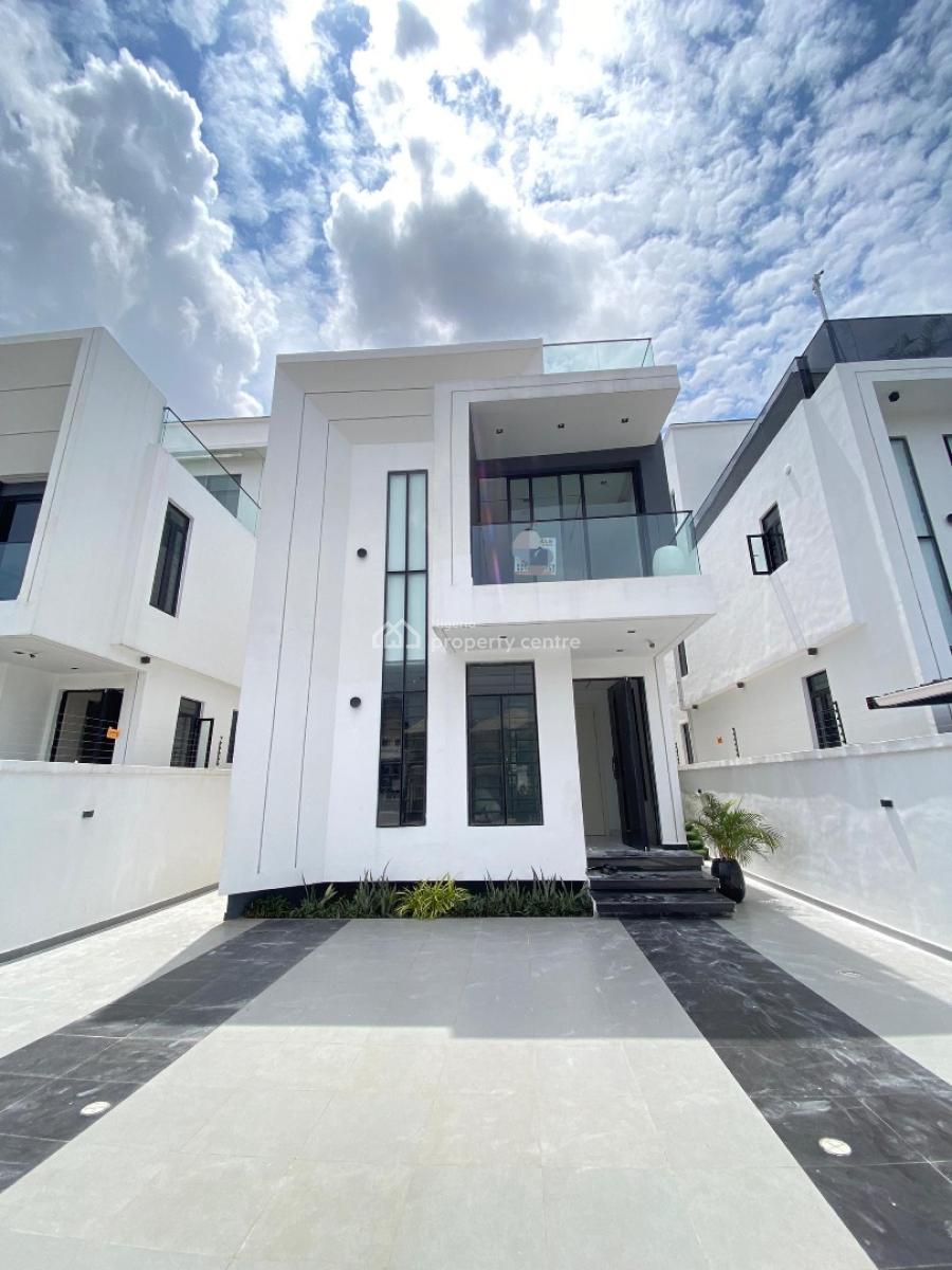 Newly Built 5 Bedroom Luxury Detached Smart House with Bq, Cinema &pool, Lekki Phase 1, Lekki, Lagos, Detached Duplex for Sale