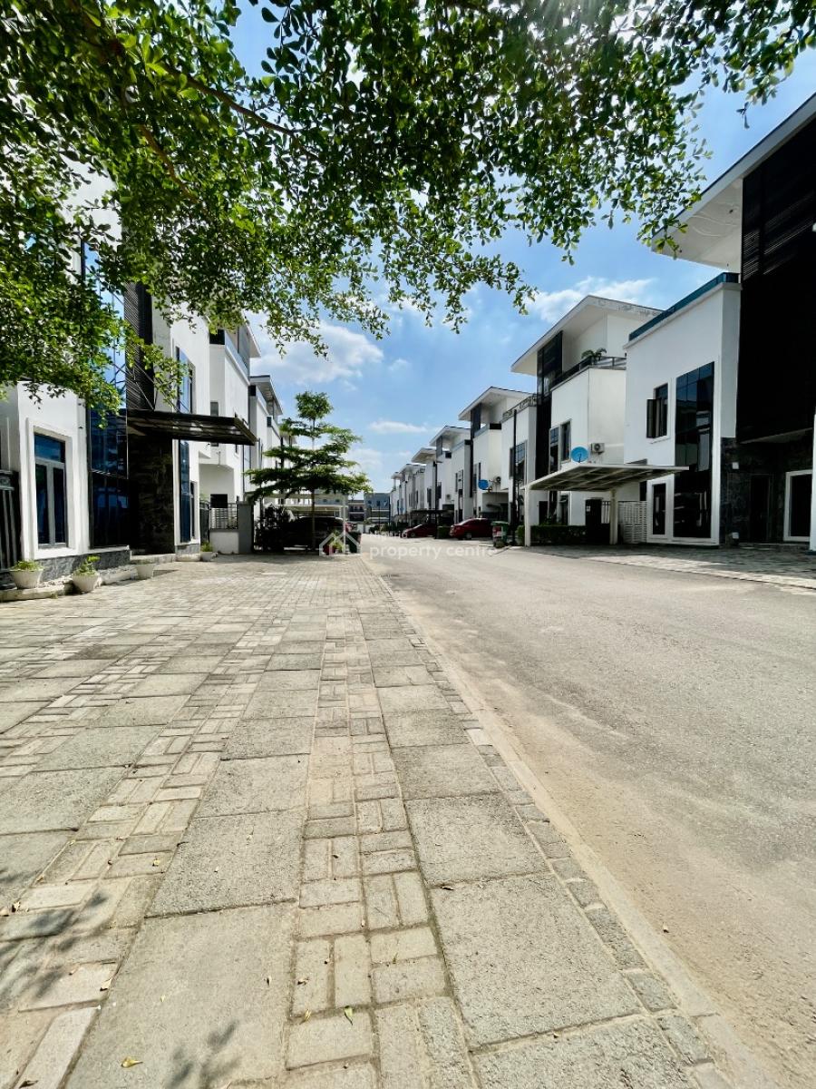 Luxurious 5 Bedroom Fully Detached Terrace Duplex with Bq, Jahi, Abuja, Terraced Duplex for Sale