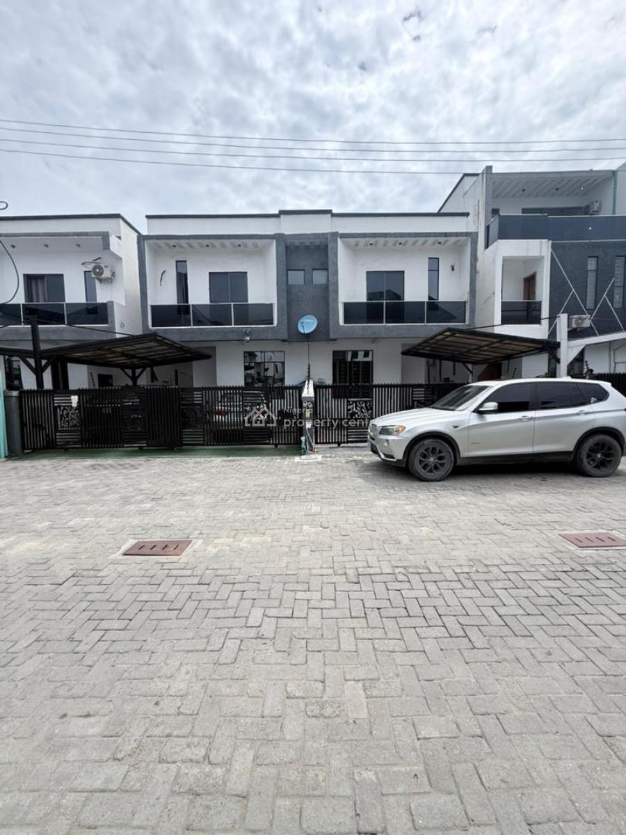 Residential Or Office Used 4 Bedrooms Semi Detached Duplex with Bq, Chevron, Lekki Phase 2, Lekki, Lagos, Semi-detached Duplex for Rent