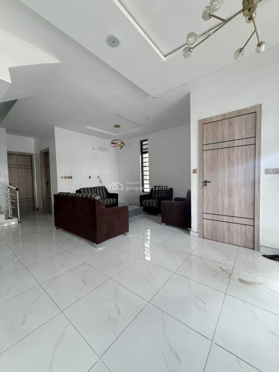 Residential Or Office Used 4 Bedrooms Semi Detached Duplex with Bq, Chevron, Lekki Phase 2, Lekki, Lagos, Semi-detached Duplex for Rent