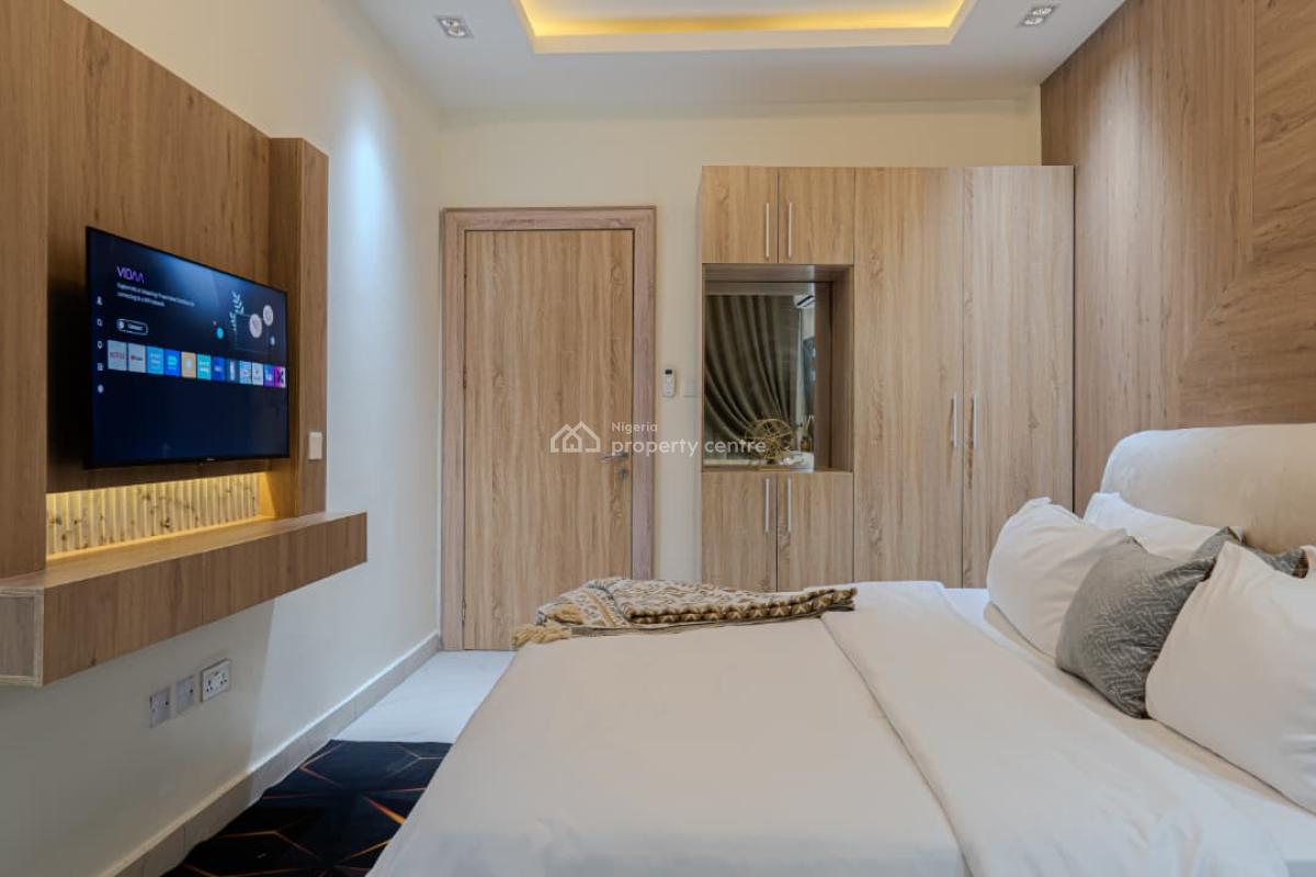 Exquisitely Finished 3bedroom Apartment, Close to Lekki Centre Mosque and Imax Cinema, Lekki Phase 1, Lekki, Lagos, Flat / Apartment Short Let