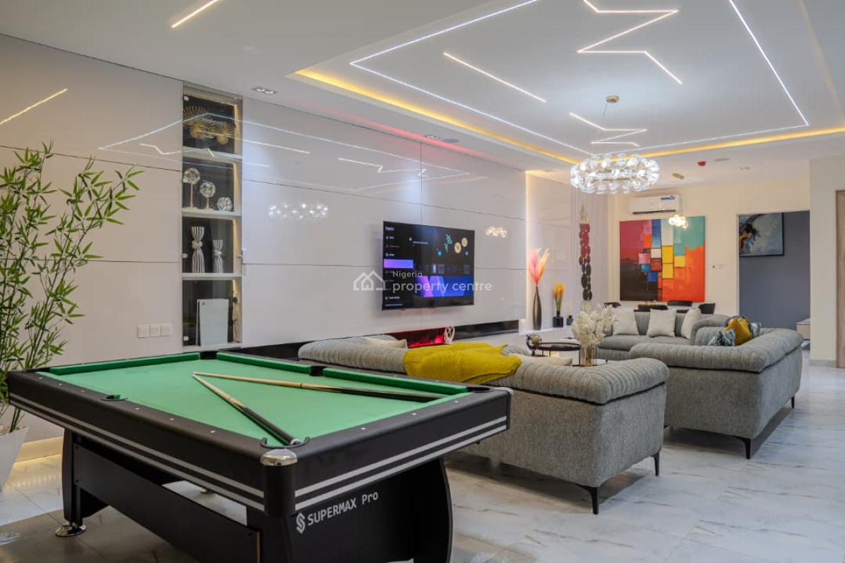 Exquisitely Finished 3bedroom Apartment, Close to Lekki Centre Mosque and Imax Cinema, Lekki Phase 1, Lekki, Lagos, Flat / Apartment Short Let