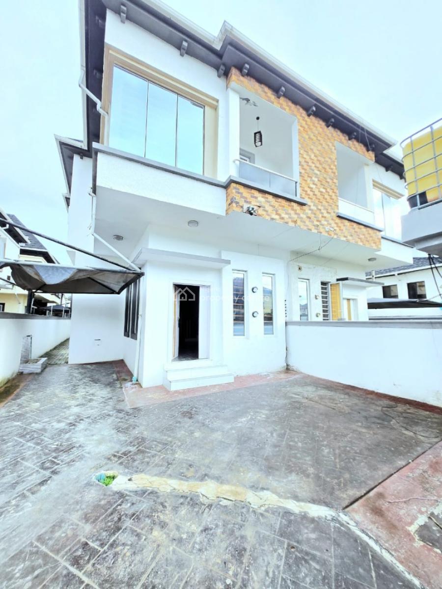 Newly Renovated 4 Bedroom Semi-detached Duplex, Chevy View Estate, Lekki, Lagos, Terraced Duplex for Rent