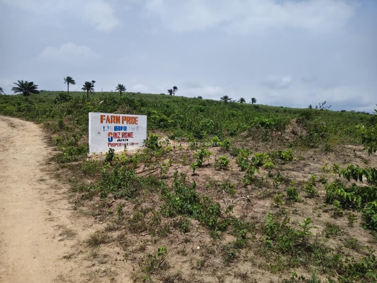 Prime Agricultural Land for Farming and Long-term Investment, Farm Pride Estate, Epe, Lagos, Mixed-use Land for Sale
