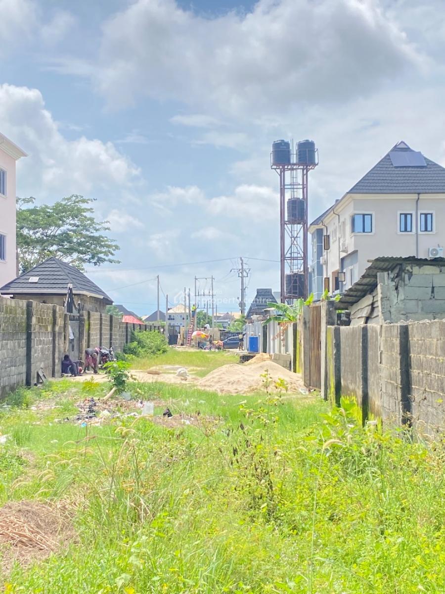 400sqm Fenced Dryland, Ablag Avenue Off Monastery Road Sangotedo, Sangotedo, Ajah, Lagos, Residential Land for Sale