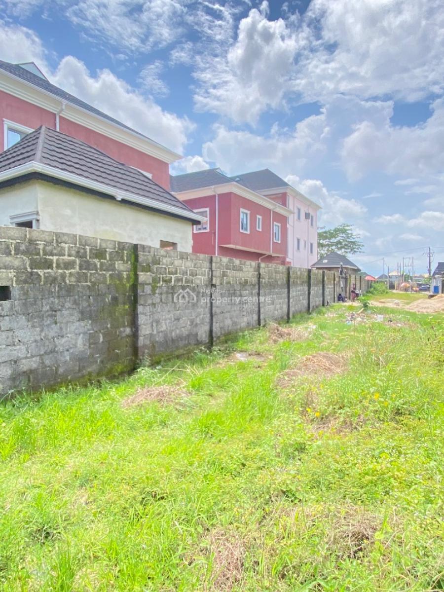 400sqm Fenced Dryland, Ablag Avenue Off Monastery Road Sangotedo, Sangotedo, Ajah, Lagos, Residential Land for Sale