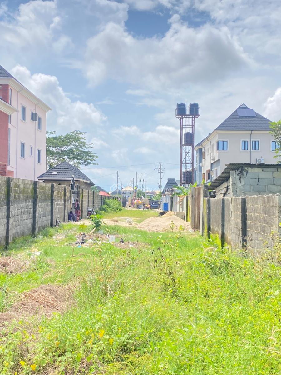 400sqm Fenced Dryland, Ablag Avenue Off Monastery Road Sangotedo, Sangotedo, Ajah, Lagos, Residential Land for Sale