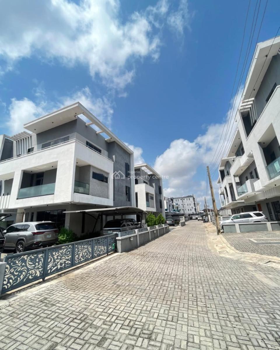 4 Bedroom Semi Detached Duplex, Osapa, Lekki, Lagos, Semi-detached Duplex for Sale