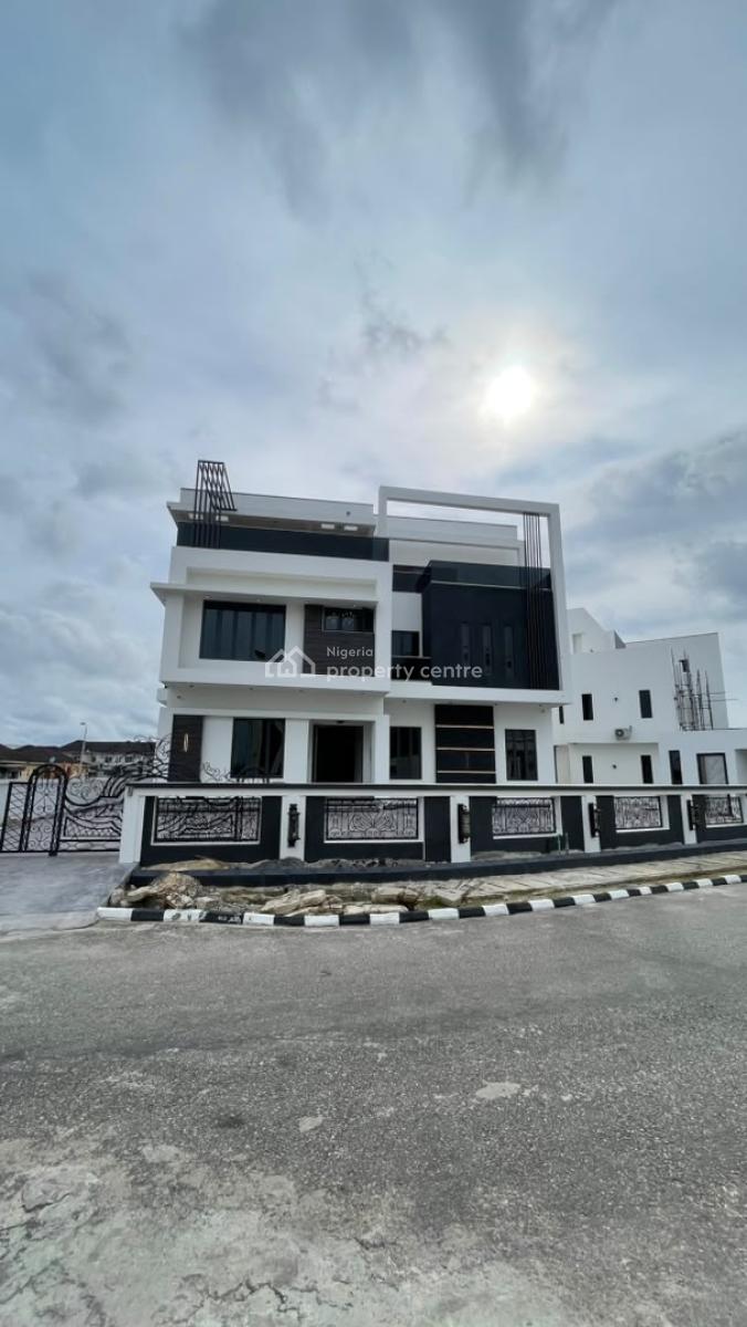 Fully Detached 7 Bedroom with 2 Room Bq Swimming Pool, Osapa London, Lekki, Lagos, Detached Duplex for Sale
