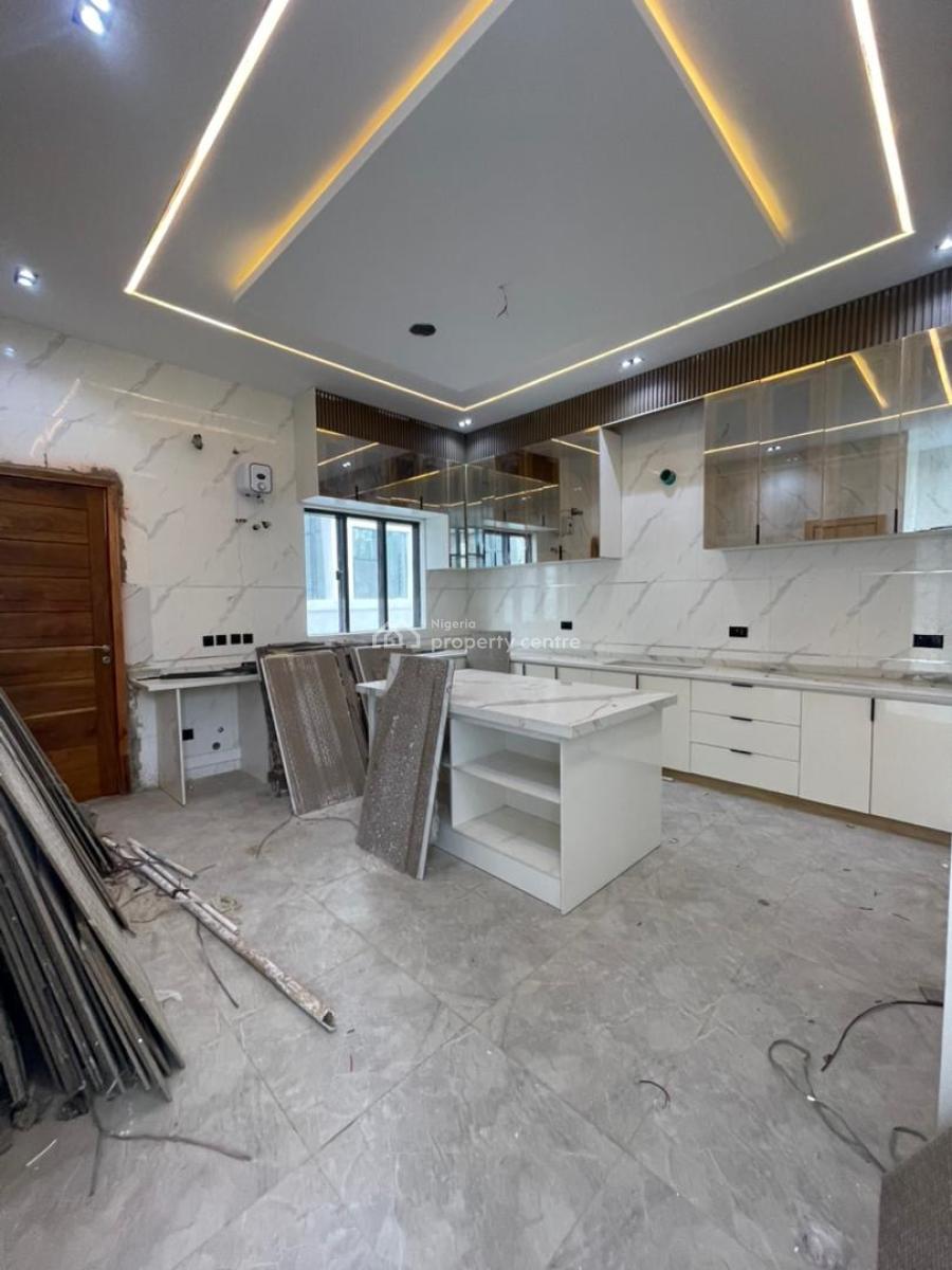 Luxury 5 Bedroom Fully Detached Duplex with Cinema Pool and Bq, Chevron, Lekki, Lagos, Detached Duplex for Sale
