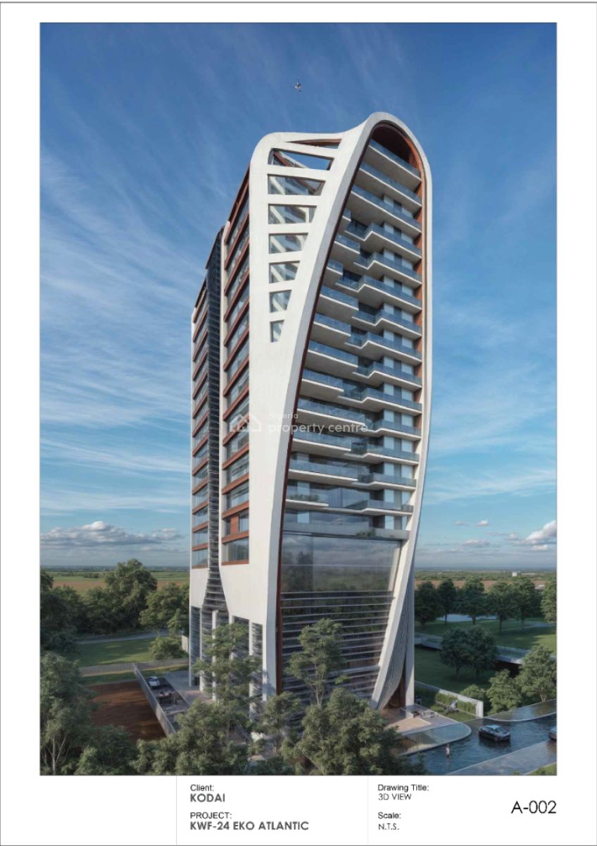 3-bedroom Apartment, Eko Atlantic City, Lagos, Flat / Apartment for Sale