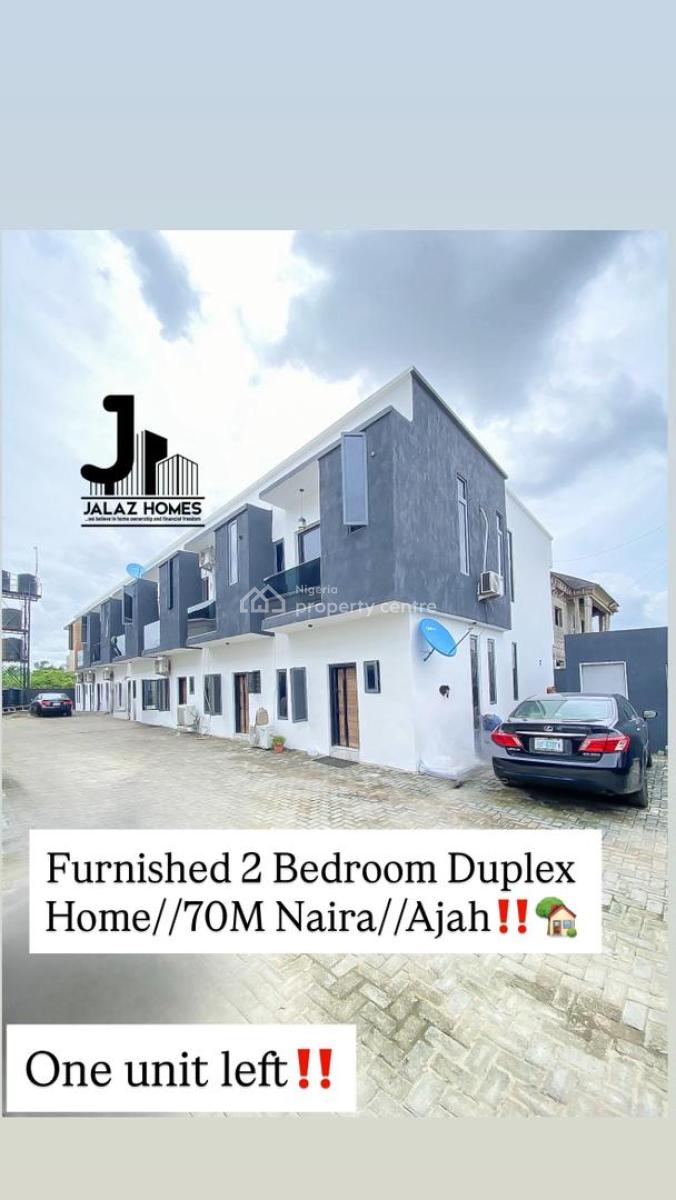 Furnished 2 Bedroom Terraced Duplex, Ajah, Lekki, Lagos, Terraced Duplex for Sale