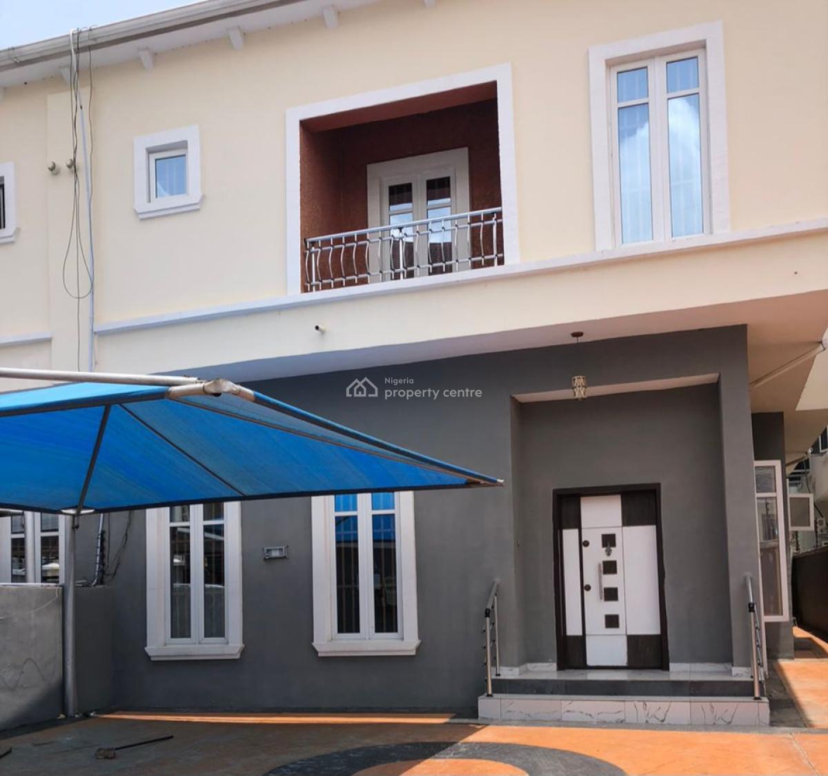 Four (4) Bedroom Semi Detached Duplex with a Room Bq, Westend Estate, Ikota, Lekki, Lagos, Semi-detached Duplex for Rent