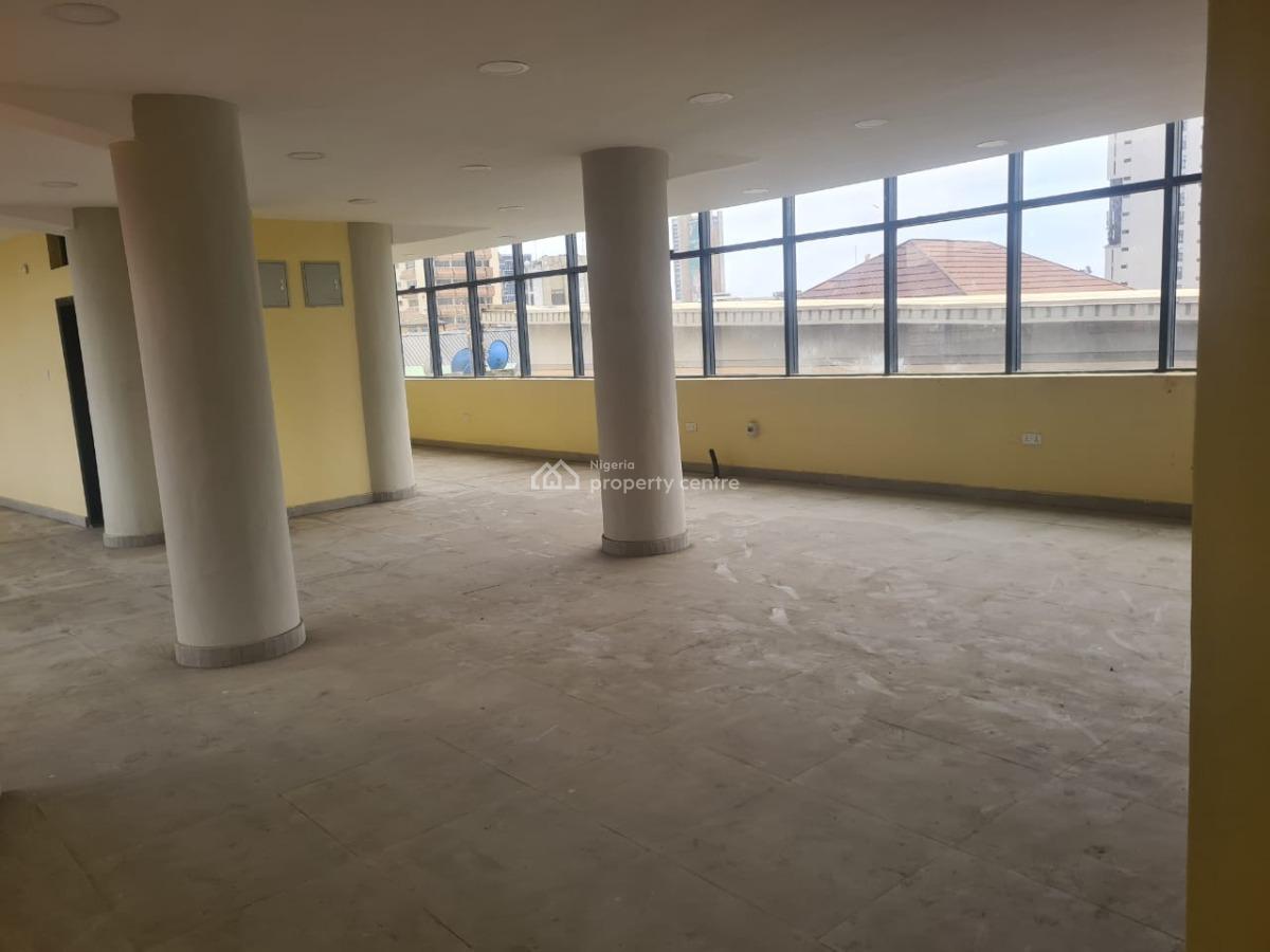a New Office Space on 4floors with 1-bedroom Pent House, Campos Square, Lagos Island, Lagos, Office Space for Rent