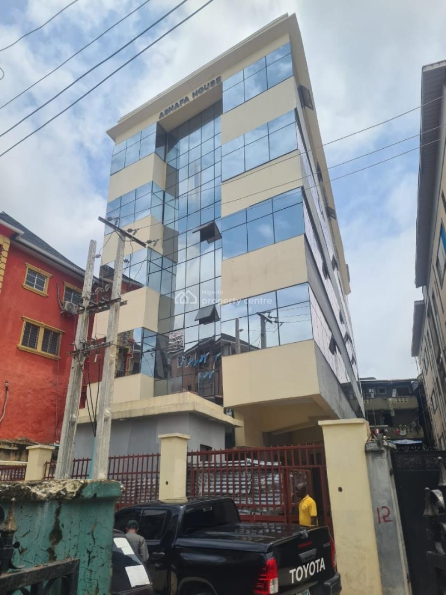 a New Office Space on 4floors with 1-bedroom Pent House, Campos Square, Lagos Island, Lagos, Office Space for Rent