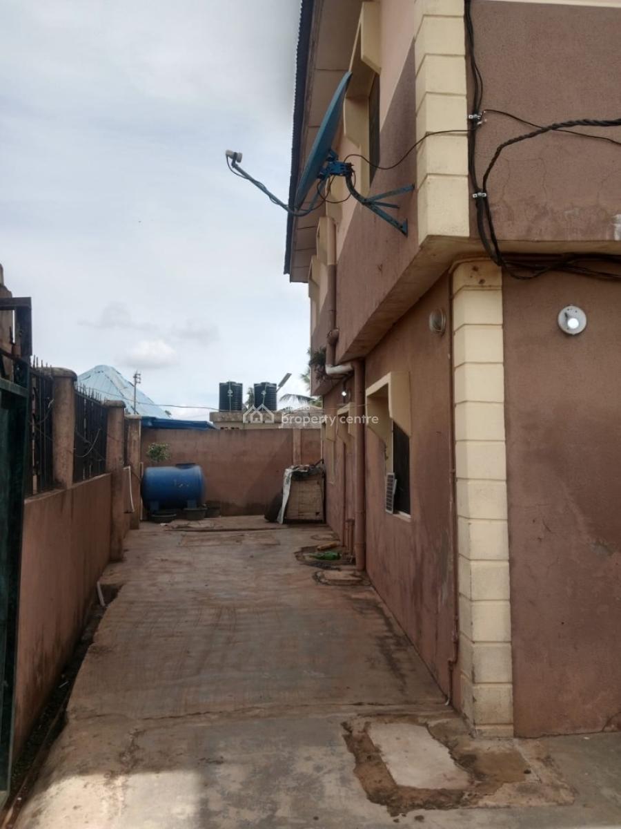 Massive 4 Units of 2 Bedroom Flats on Full Plot, Short Drive From Arepo, Gas Line, Magboro, Ogun, Block of Flats for Sale