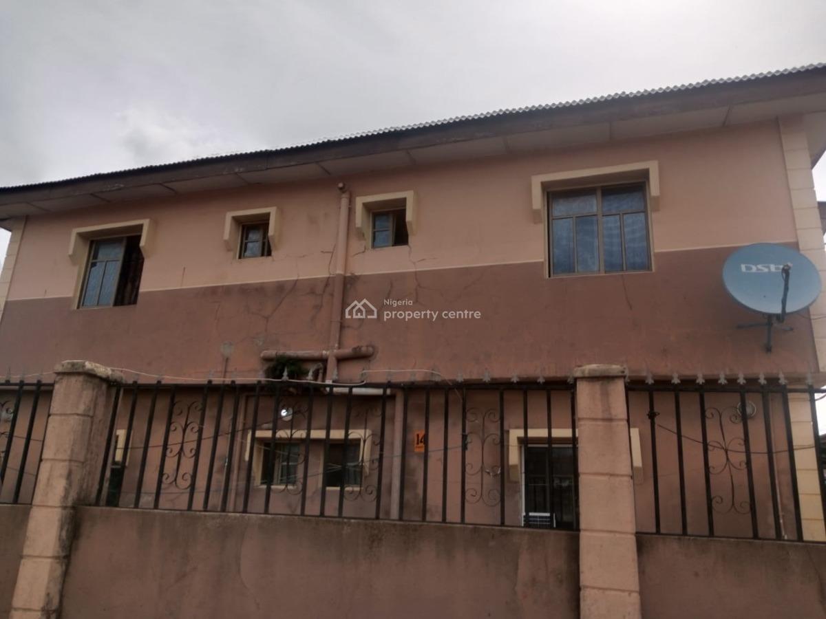 Massive 4 Units of 2 Bedroom Flats on Full Plot, Short Drive From Arepo, Gas Line, Magboro, Ogun, Block of Flats for Sale