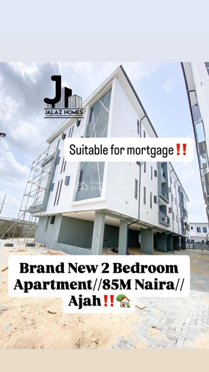 Brand New 2 Bedroom Apartment, Ajah, Lekki, Lagos, Flat / Apartment for Sale