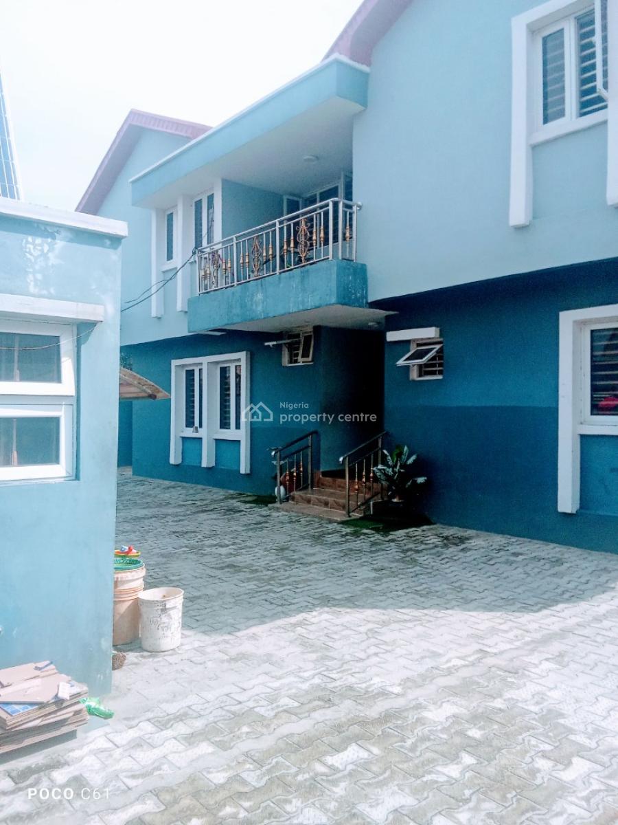 Nice 3 Bedroom Flat Upstairs, Adesanya Axis, Ajiwe, Ajah, Lagos, Flat / Apartment for Rent
