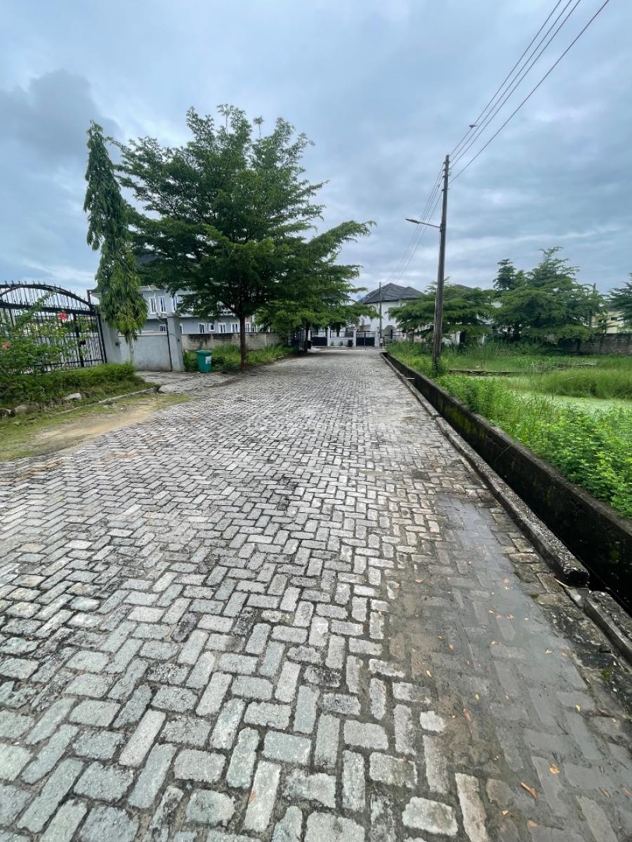 225sqm Land with a Set Back of About 100sqm, Serviced Estate Sangotedo, Sangotedo, Ajah, Lagos, Residential Land for Sale