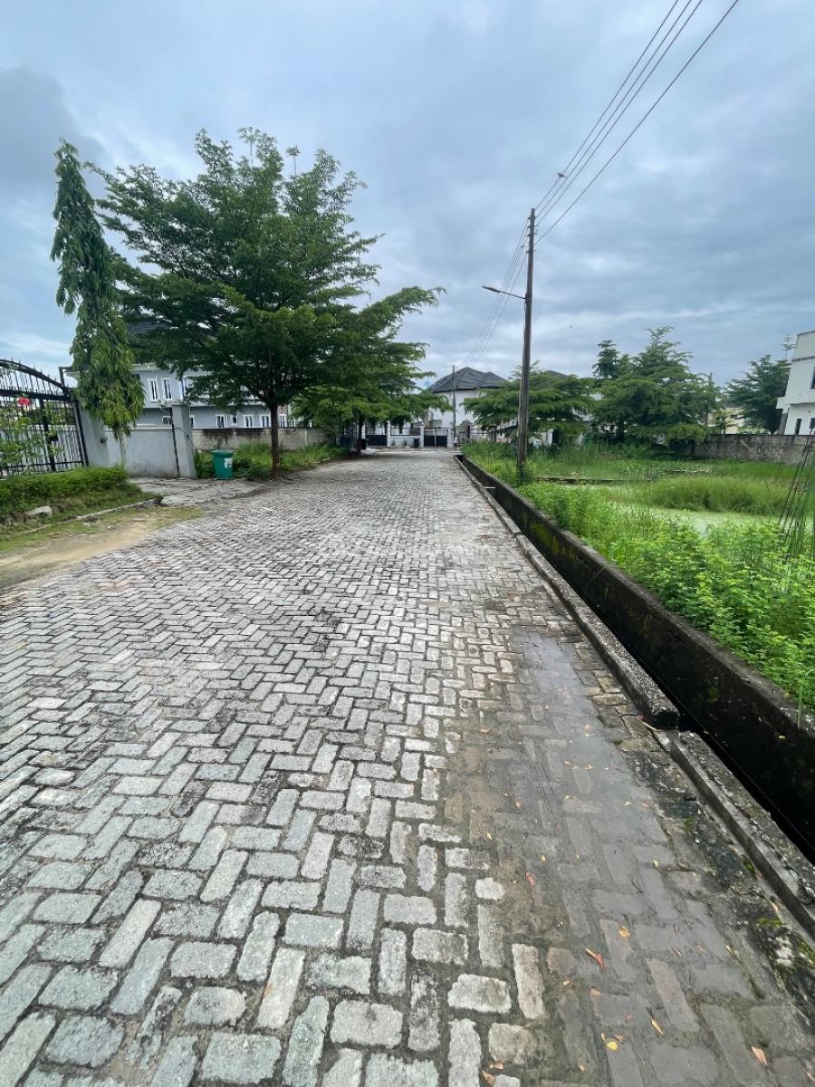 225sqm Land with a Set Back of About 100sqm, Serviced Estate Sangotedo, Sangotedo, Ajah, Lagos, Residential Land for Sale