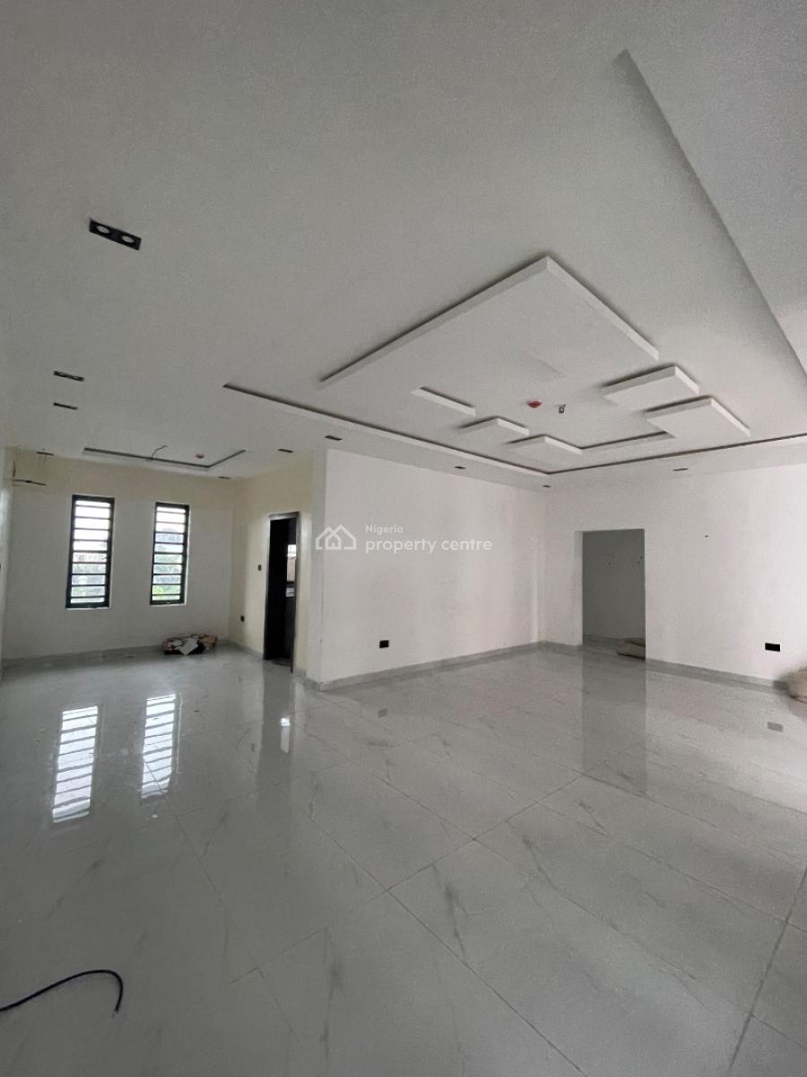 Spacious 2 Bedroom(upstairs)with 2 Balconies in a Nice Estate, Behind Royal Garden Before Abraham Adesanya Bus Stop, Ajah, Lagos, Flat / Apartment for Rent