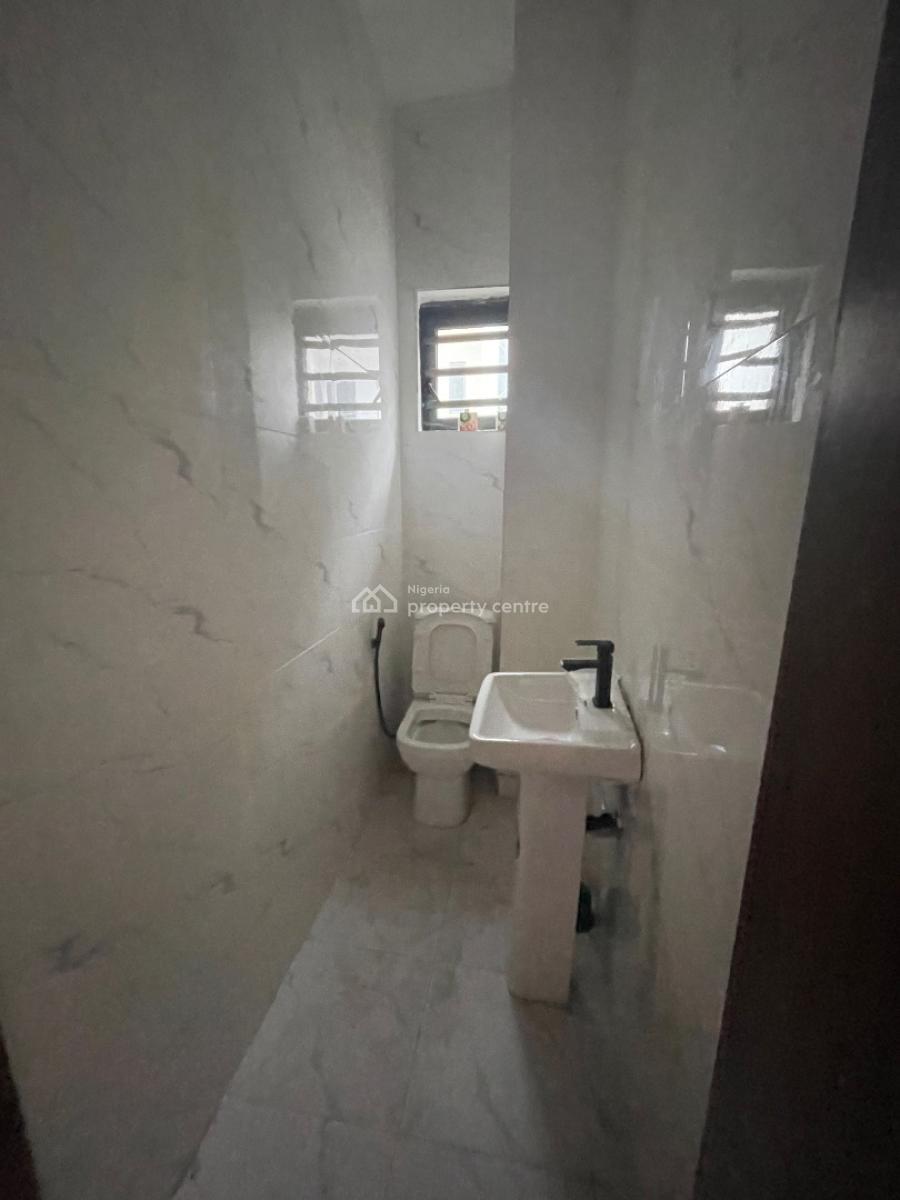 Spacious 2 Bedroom(upstairs)with 2 Balconies in a Nice Estate, Behind Royal Garden Before Abraham Adesanya Bus Stop, Ajah, Lagos, Flat / Apartment for Rent