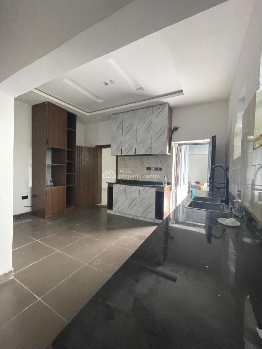 Spacious 2 Bedroom(upstairs)with 2 Balconies in a Nice Estate, Behind Royal Garden Before Abraham Adesanya Bus Stop, Ajah, Lagos, Flat / Apartment for Rent
