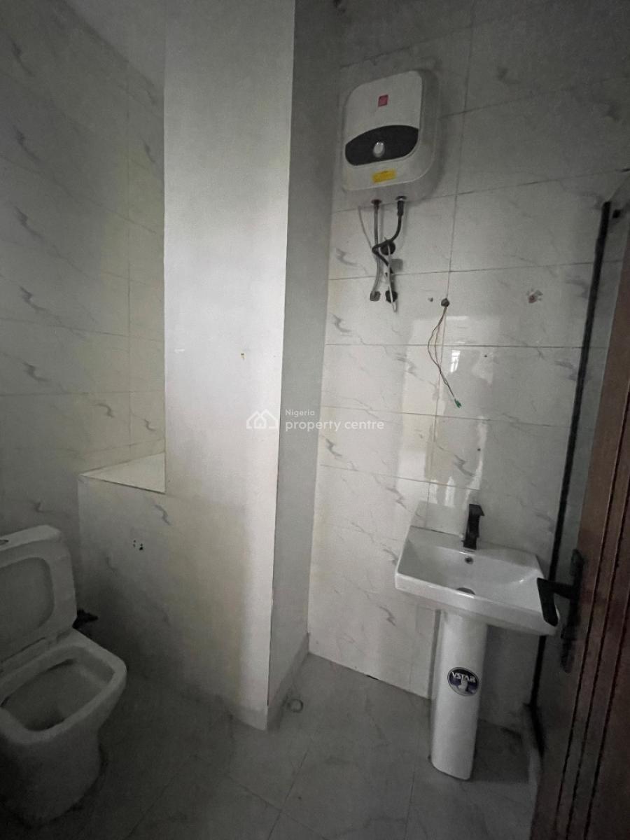 Spacious 2 Bedroom(upstairs)with 2 Balconies in a Nice Estate, Behind Royal Garden Before Abraham Adesanya Bus Stop, Ajah, Lagos, Flat / Apartment for Rent