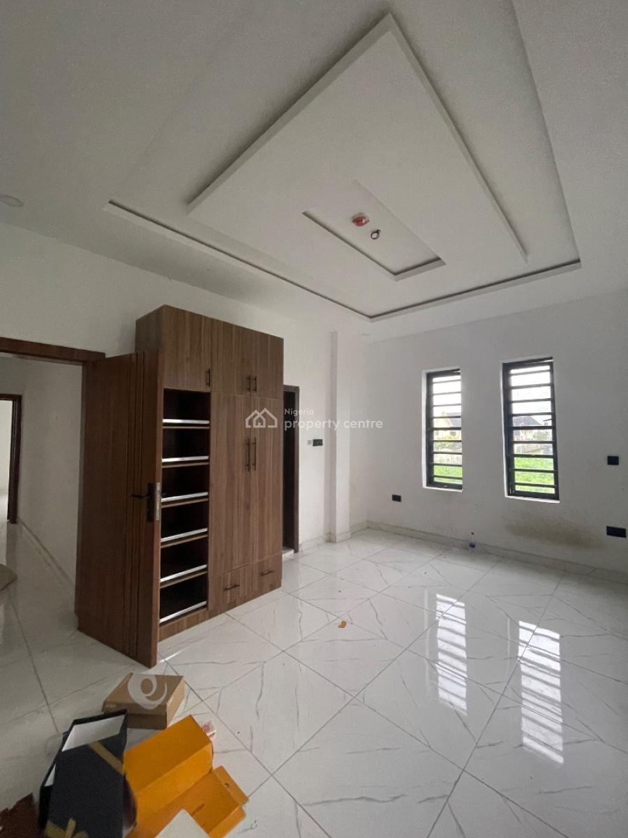 Spacious 2 Bedroom(upstairs)with 2 Balconies in a Nice Estate, Behind Royal Garden Before Abraham Adesanya Bus Stop, Ajah, Lagos, Flat / Apartment for Rent