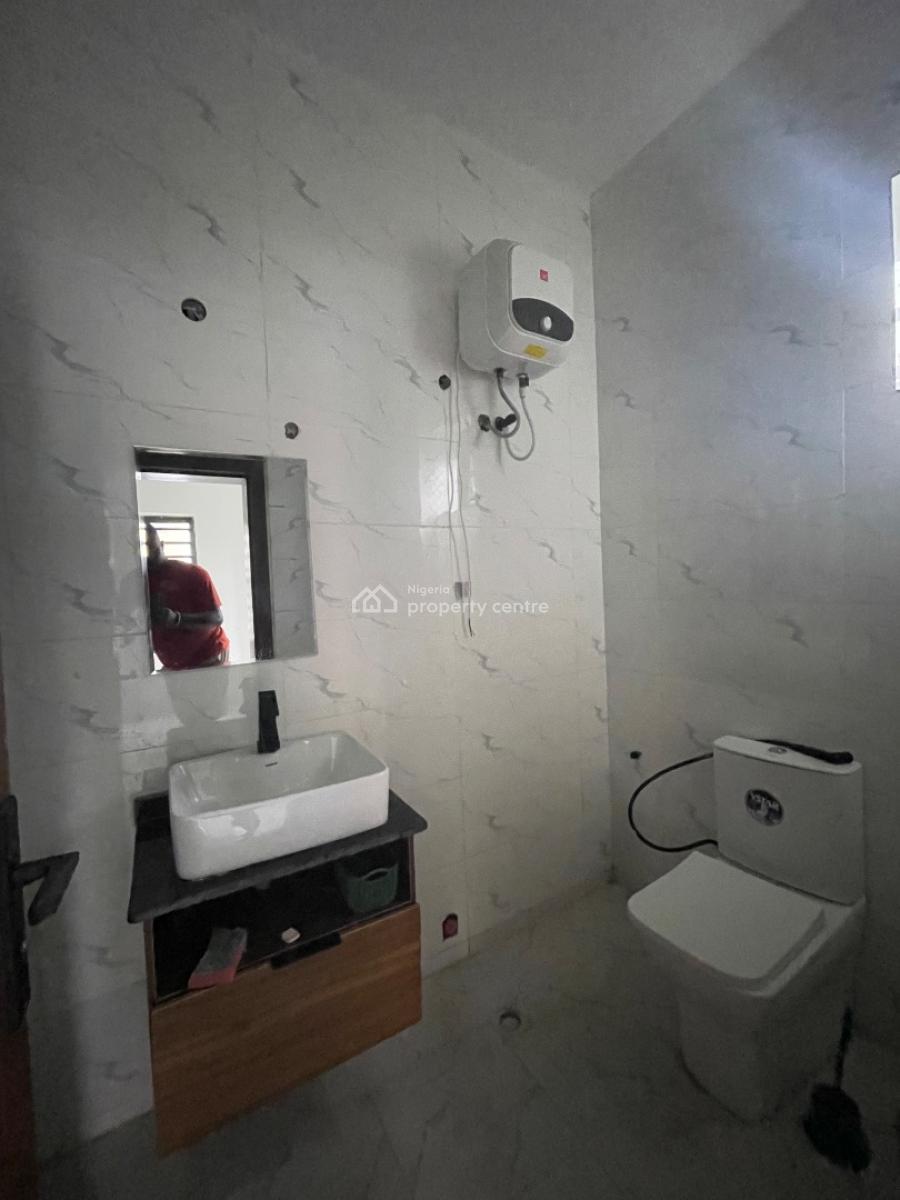 Spacious 2 Bedroom(upstairs)with 2 Balconies in a Nice Estate, Behind Royal Garden Before Abraham Adesanya Bus Stop, Ajah, Lagos, Flat / Apartment for Rent
