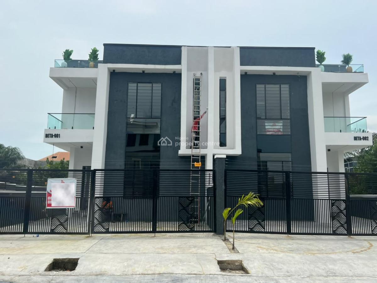 New  4 Bedrooms Semi Detached Duplex and Bq, Lekki Scheme 2 Estate, Ajah, Lagos, Semi-detached Duplex for Sale