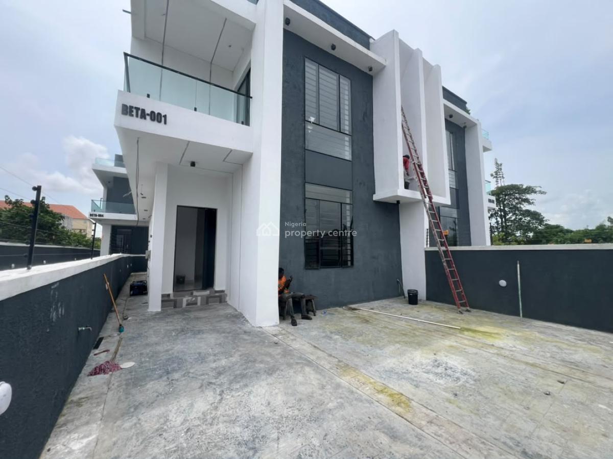New  4 Bedrooms Semi Detached Duplex and Bq, Lekki Scheme 2 Estate, Ajah, Lagos, Semi-detached Duplex for Sale