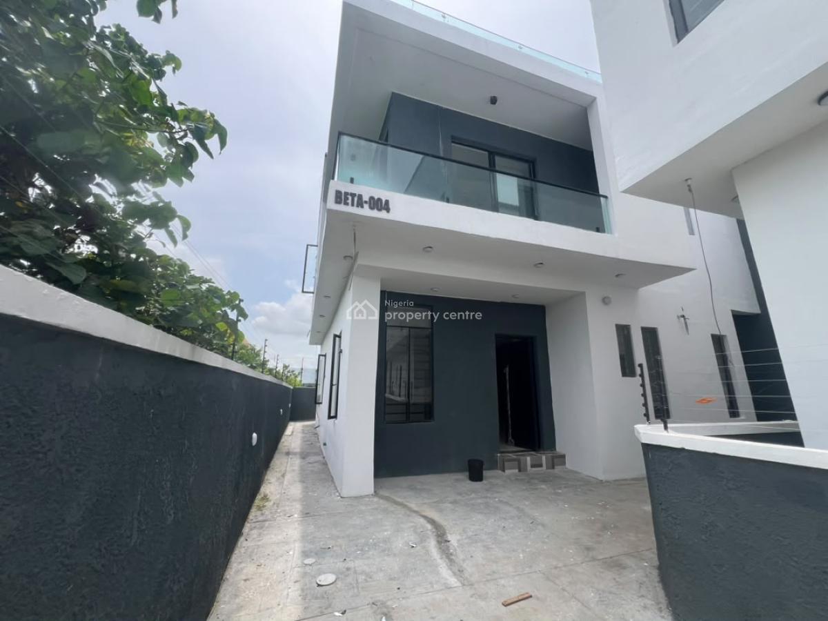 New  4 Bedrooms Semi Detached Duplex and Bq, Lekki Scheme 2 Estate, Ajah, Lagos, Semi-detached Duplex for Sale