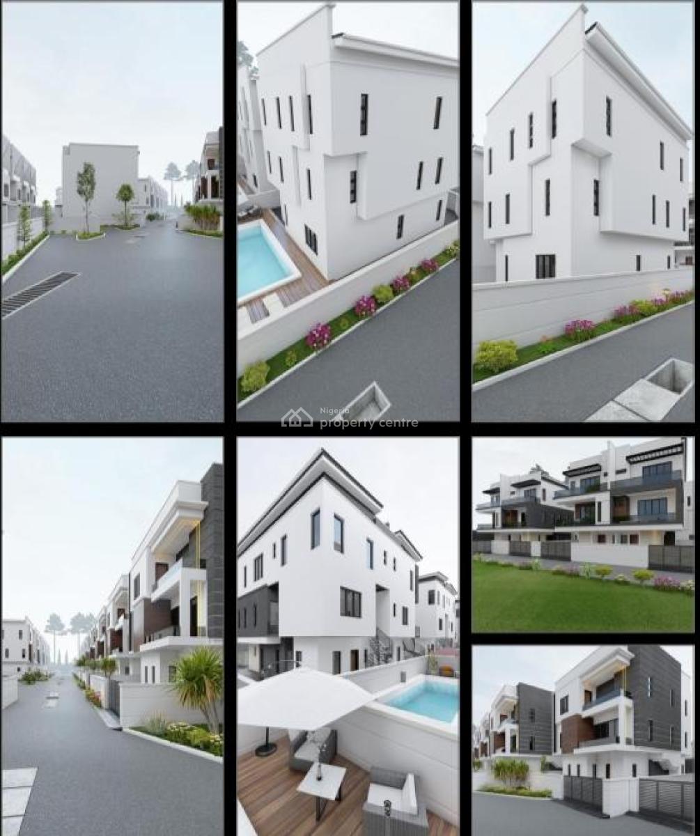5-bedroom Detached Duplexes with Bq, Lekki, Lagos, Detached Duplex for Sale