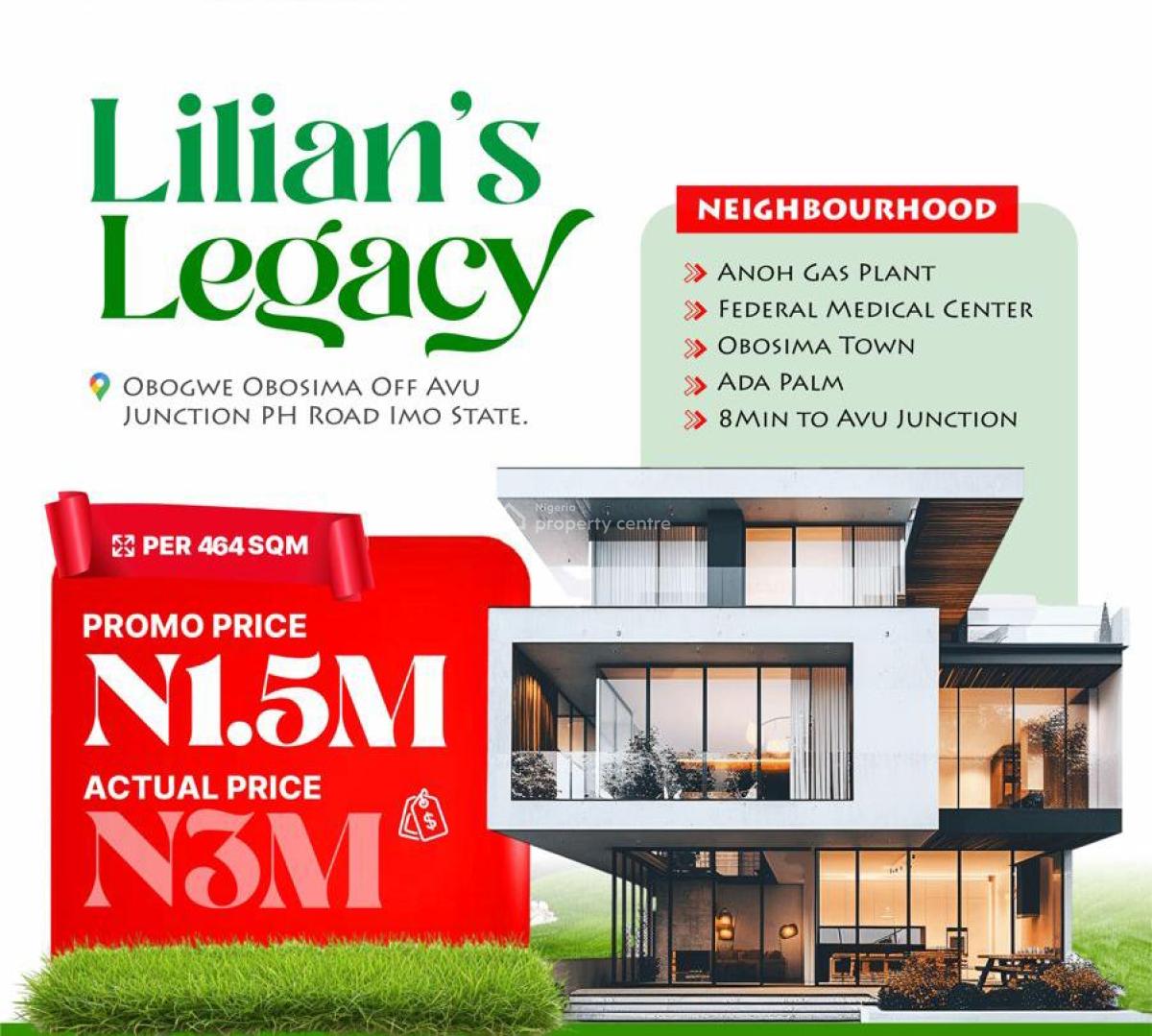 Mixed Use Land, Lilianlegacy Obogwe, Owerri West, Imo, Mixed-use Land for Sale