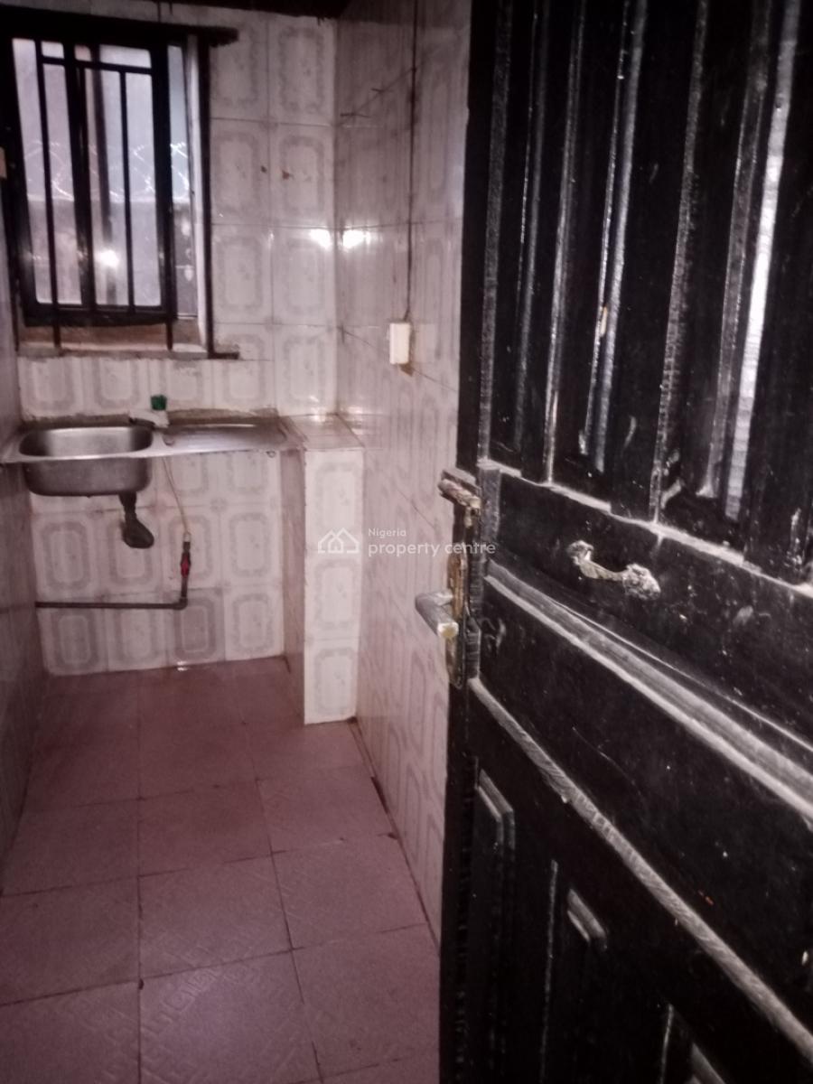Spacious 2 Bedroom Flat with Wardrobes 1 Toilet 1 Bath, Off Governors Road, Ikotun, Lagos, Flat / Apartment for Rent