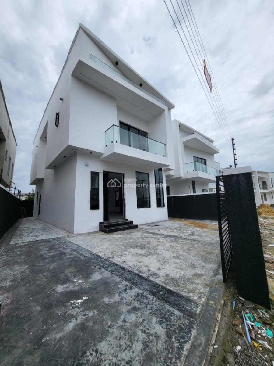 Exquisitely Built 4 Bedroom Detached Duplex with a Bq, Sangotedo, Ajah, Lagos, Detached Duplex for Sale