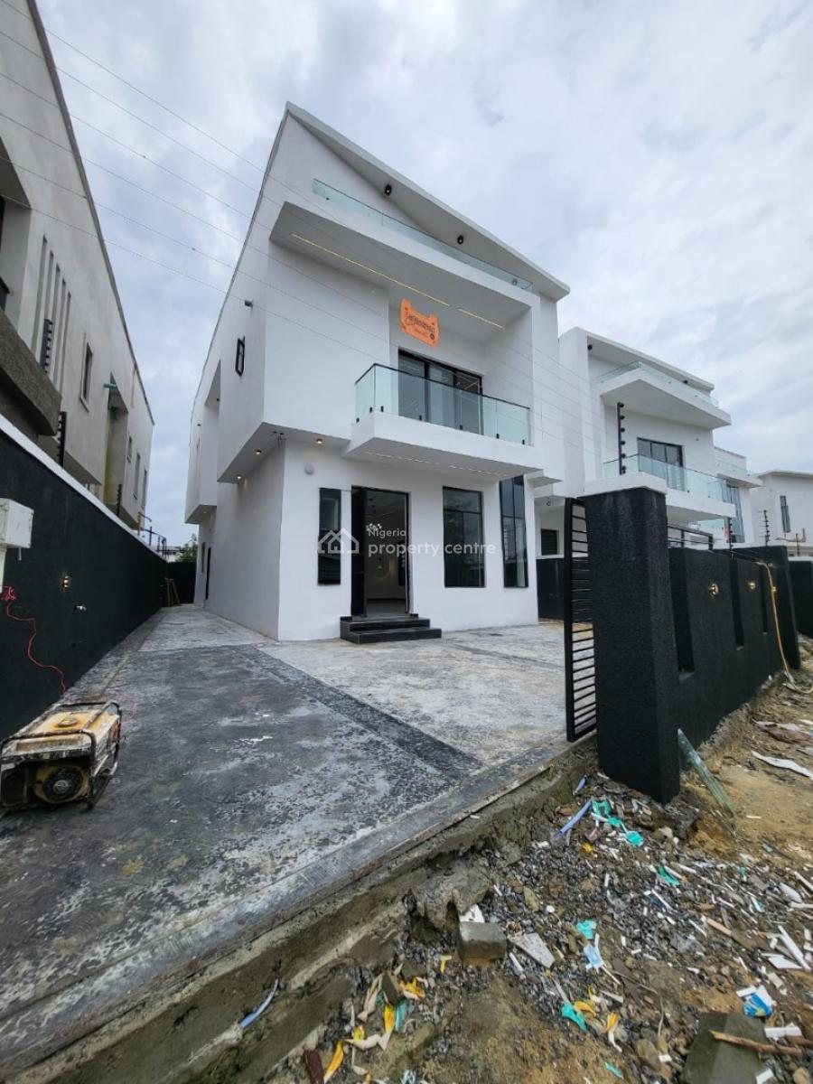 Exquisitely Built 4 Bedroom Detached Duplex with a Bq, Sangotedo, Ajah, Lagos, Detached Duplex for Sale