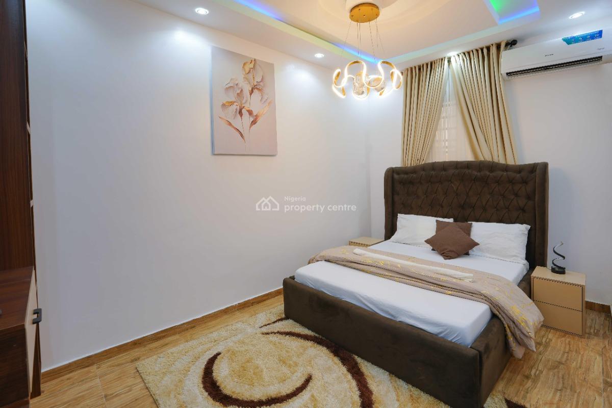 Cozy 3 Bedroom Duplex with Concierge Service, Blenco Supermarket, Ikate, Lekki, Lagos, Terraced Duplex Short Let