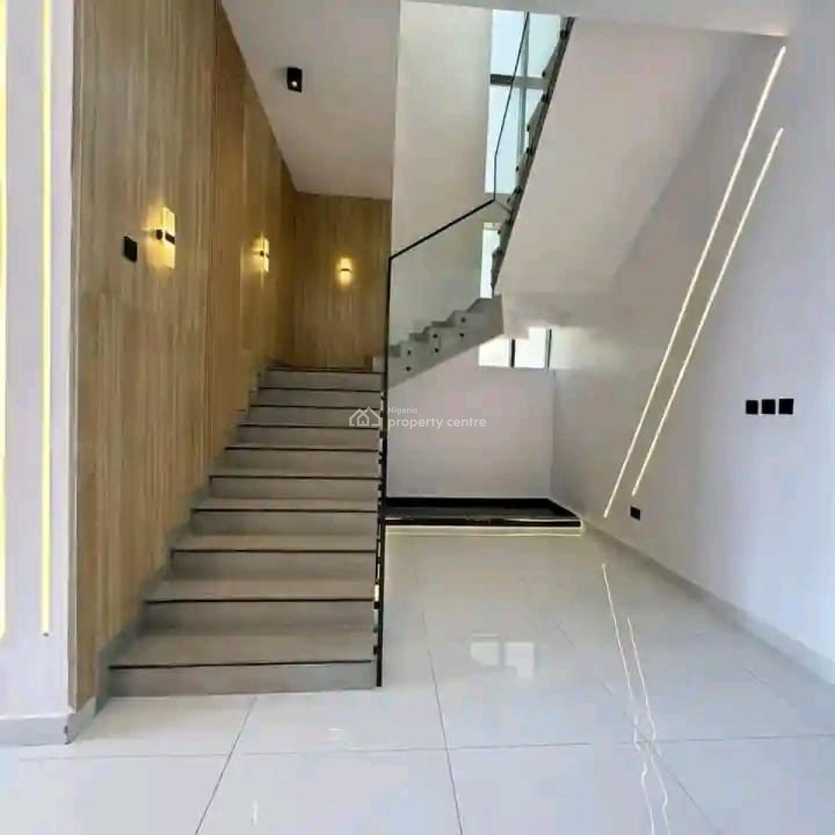 Contemporary 5 Bedroom Detached Duplex with Swimming Pool, Chevron, Lekki, Lagos, House for Sale