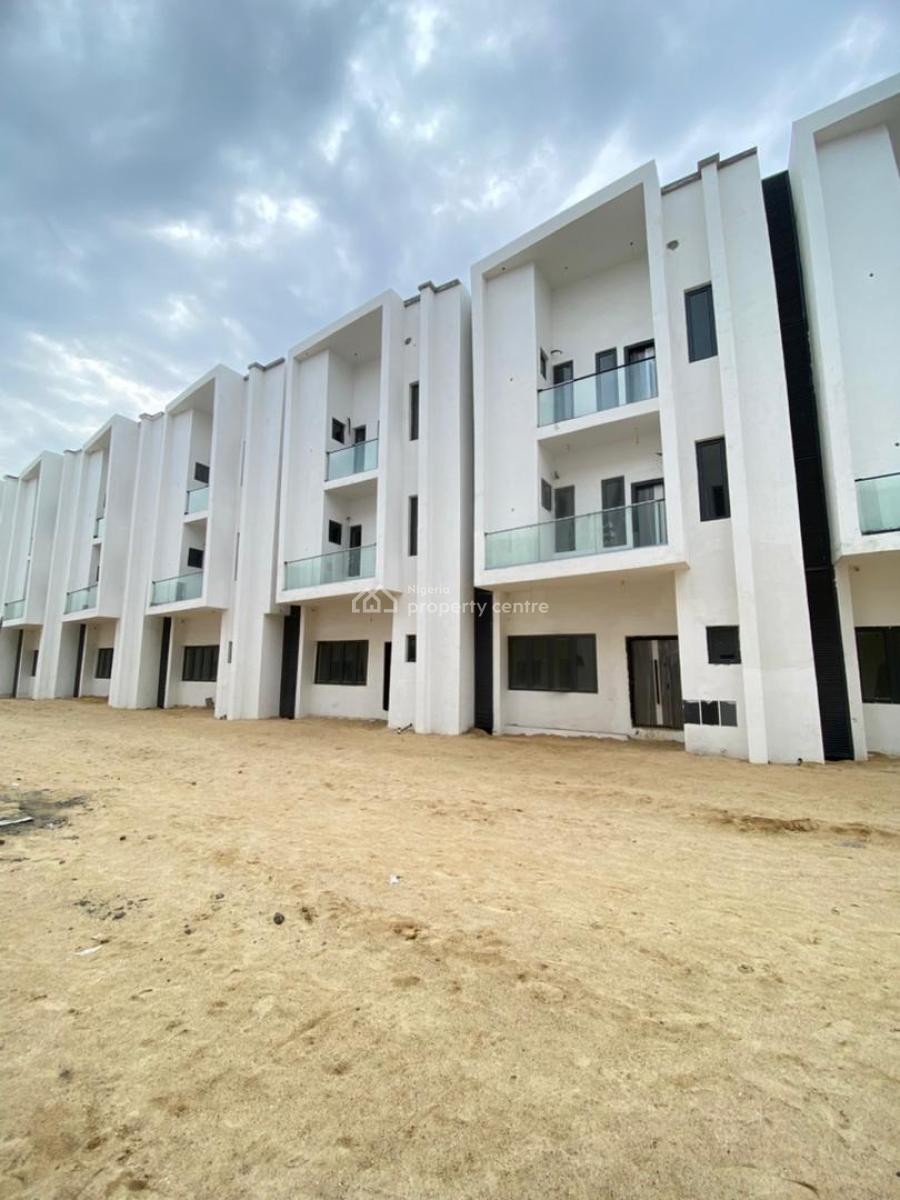 Fully Serviced 4-bedroom Terrace Duplex with Bq, Nicon Town, Lekki, Lagos, House for Sale