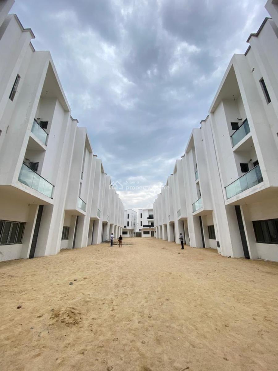 Fully Serviced 4-bedroom Terrace Duplex with Bq, Nicon Town, Lekki, Lagos, House for Sale
