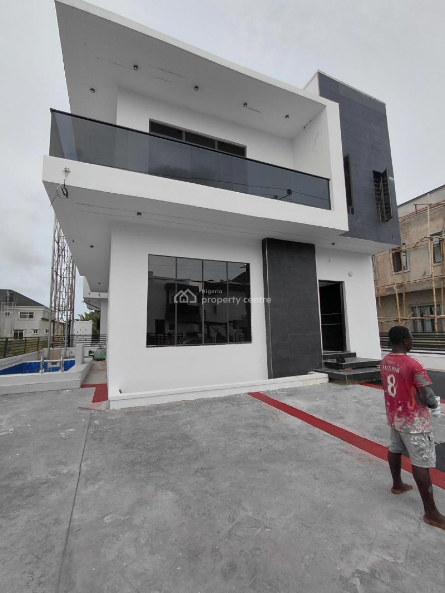 Newly Built 4-bedroom Detached Duplex with Bq, Sangotedo, Ajah, Lagos, Detached Duplex for Sale