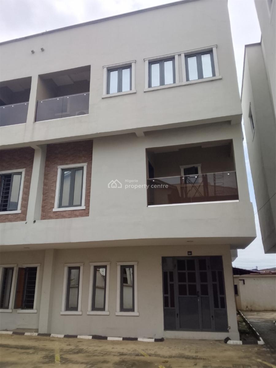Brand New 4 Bed Room Luxury  Townhouse with Fitted Kitchen, Off Gbagada General Hospital Road, Gbagada, Lagos, Terraced Duplex for Sale