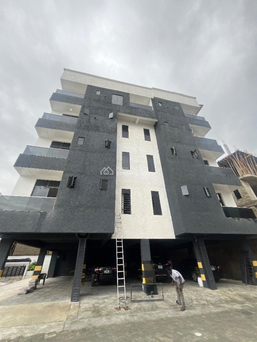 Beautiful 2 Bedroom Apartment Close to The Expressway, 5millionaire Off an Outright Purchase Close to Blenco Supermarket, Ikate, Lekki, Lagos, Block of Flats for Sale