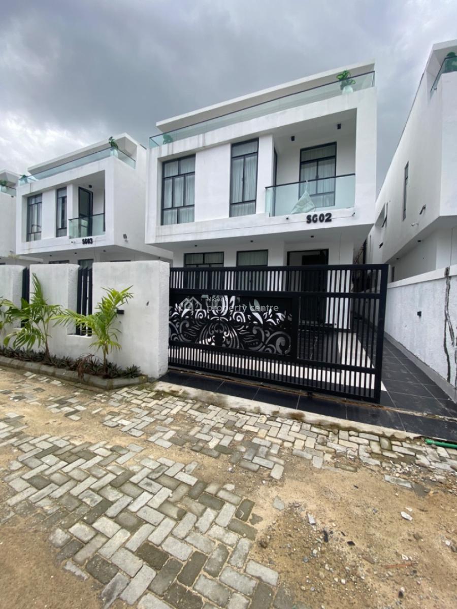 Bran New 5 Bedrooms Fully Detached Duplex, Chevron, Lekki Phase 2, Lekki, Lagos, Detached Duplex for Rent