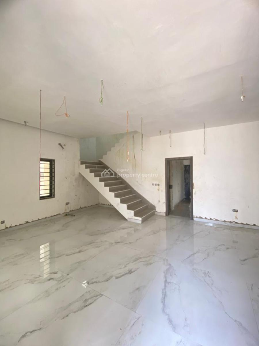 Fully Serviced 4-bedroom Semi-detached Duplex with Bq, Platinum Way, Nicon Town, Lekki, Lagos, House for Sale